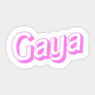 This Gaya Sticker